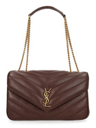 Saint Laurent Women's Loulou Medium Bag Brown