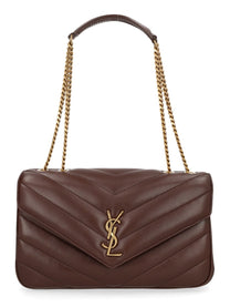 Saint Laurent Women's Loulou Medium Bag Brown