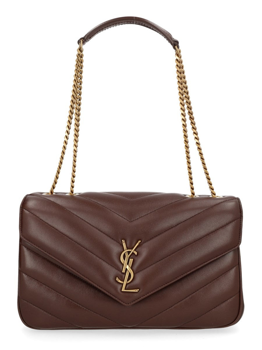 Saint Laurent Women's Loulou Medium Bag Brown