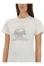 Saint Laurent Women's Music Festival Shirt Beige, view 4
