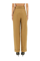 Saint Laurent Women's Pants Gurhka Serge Beige, view 4