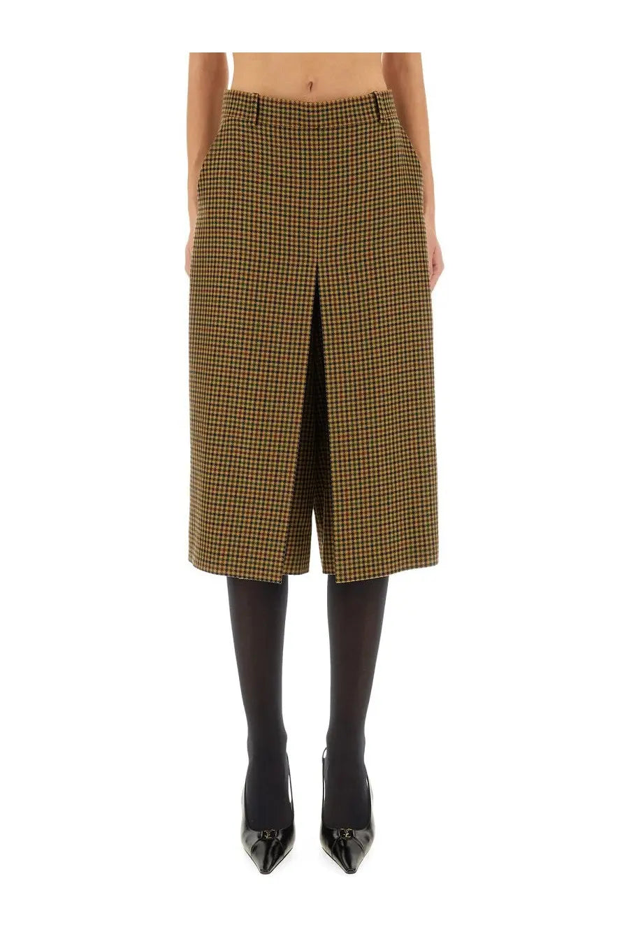 Saint Laurent Women's Pants Skirt Brown