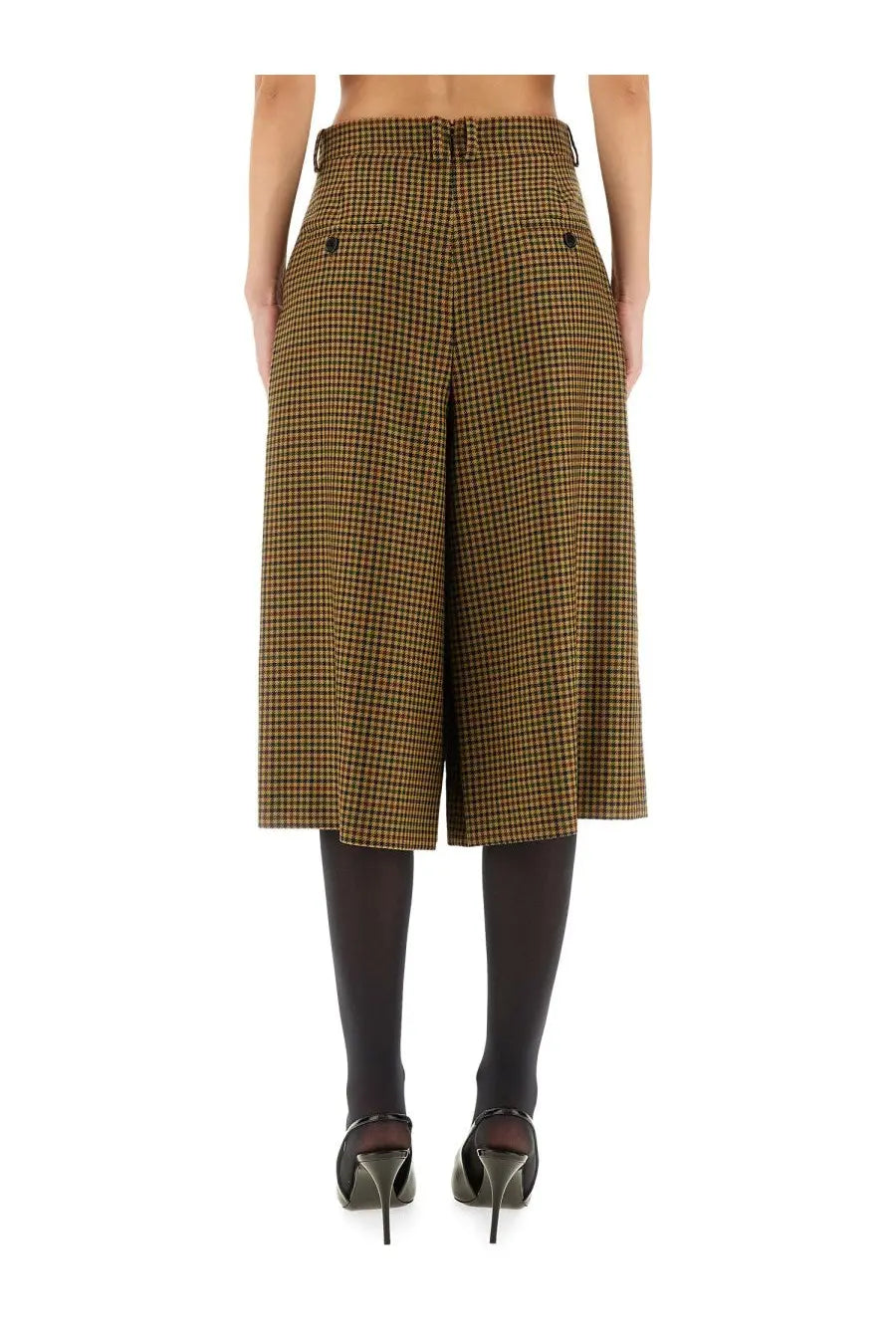 Saint Laurent Women's Pants Skirt Brown, view 4