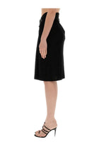 Saint Laurent Women's Pencil Skirt Black, view 4