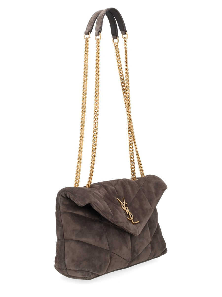 Saint Laurent Women's Puffer Toy Bag Black, view 2