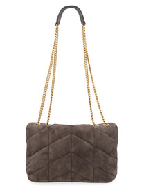 Saint Laurent Women's Puffer Toy Bag Black, view 3