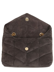 Saint Laurent Women's Puffer Toy Bag Black, view 6