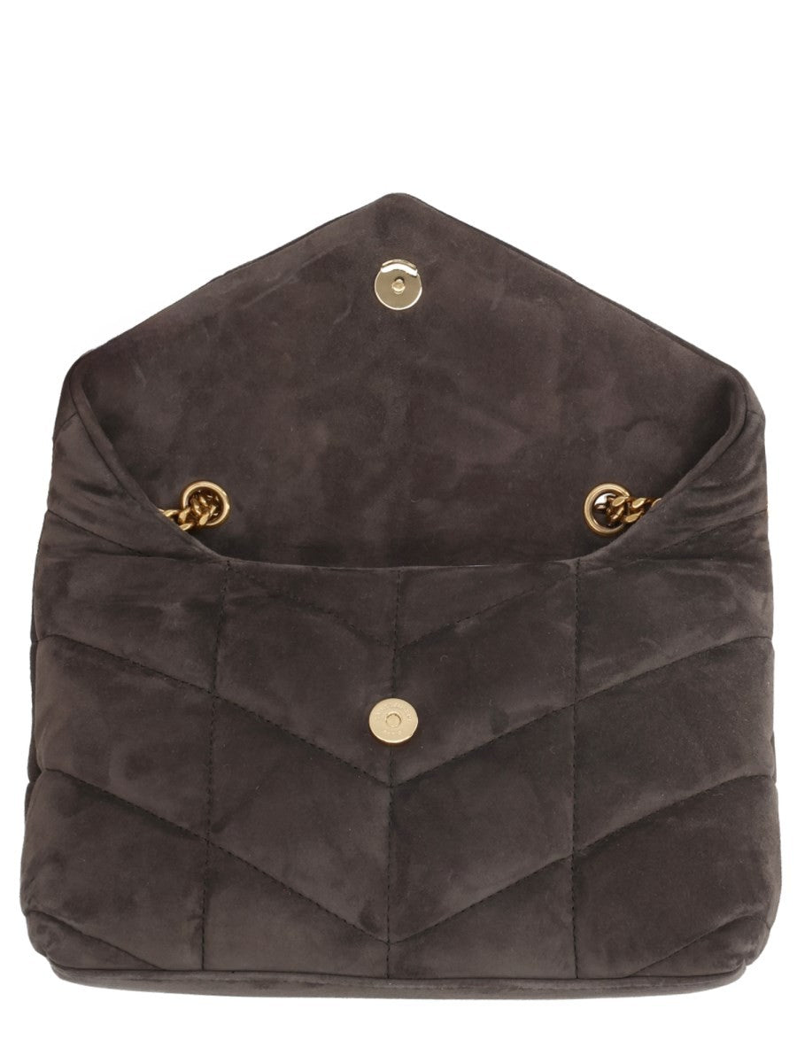 Saint Laurent Women's Puffer Toy Bag Black, view 6