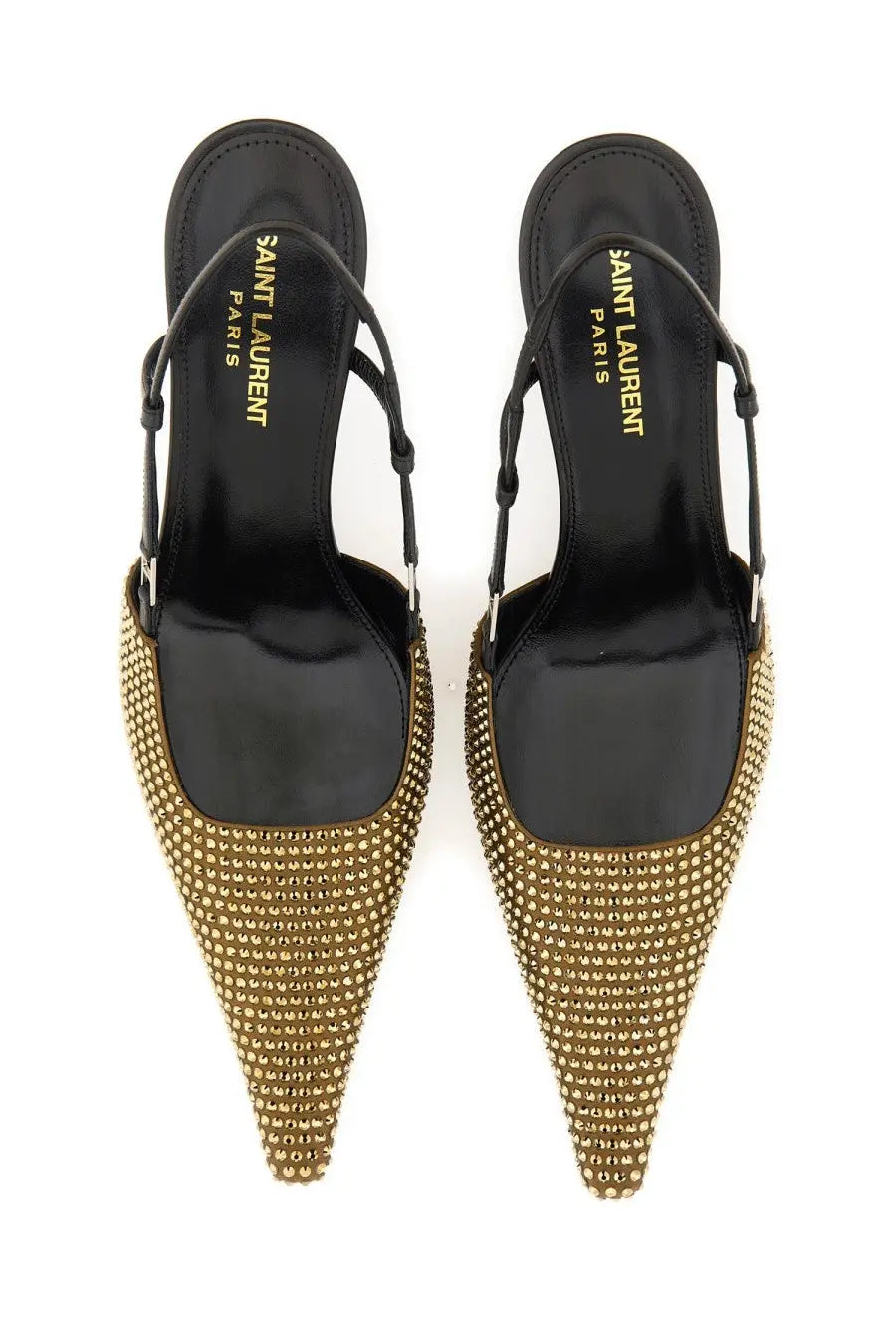 Saint Laurent Women's Pump Stone Black, view 5