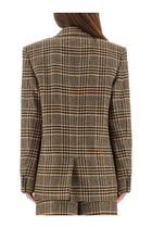 Saint Laurent Women's Silk and Cashmere Jacket Beige, view 3