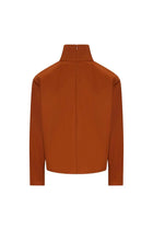 Saint Laurent Women's Silk Top Red, view 3