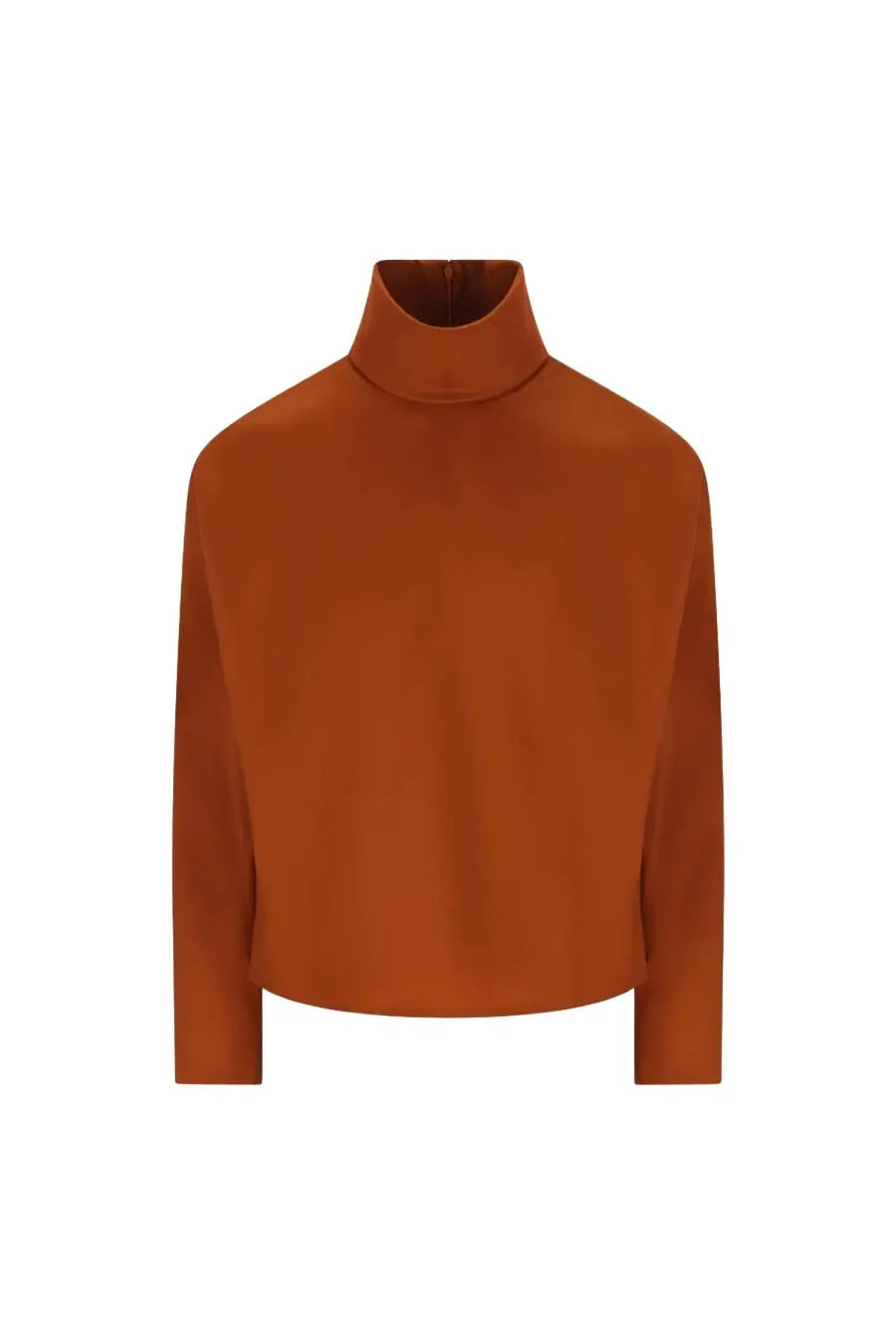 Saint Laurent Women's Silk Top Red