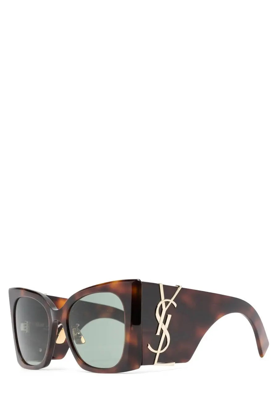 Saint Laurent Women's SL M119 Blaze Glasses Brown, view 2