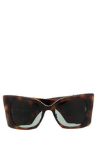 Saint Laurent Women's SL M119 Blaze Glasses Brown