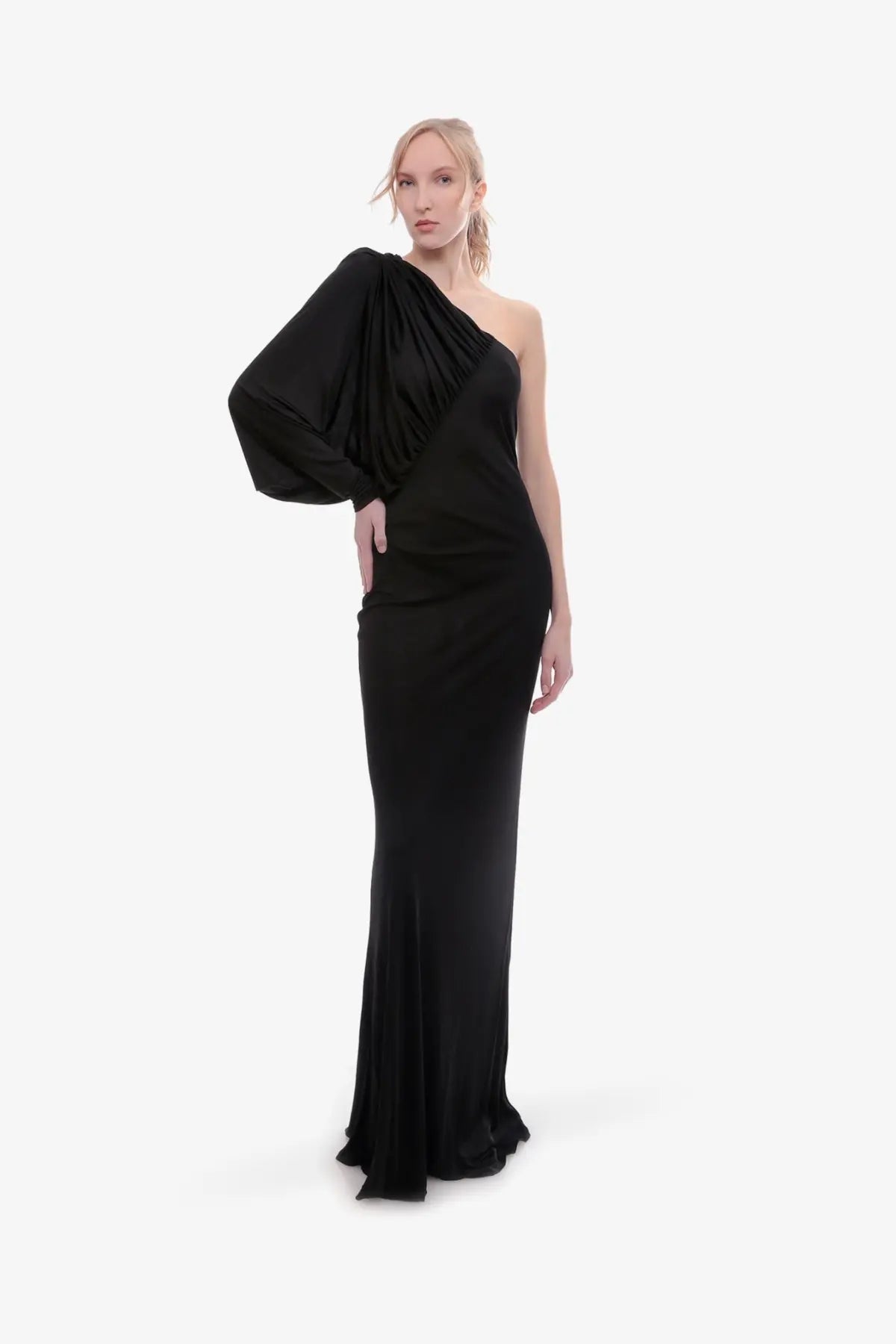 Saint Laurent Women's Sustainable Viscose Dress Black