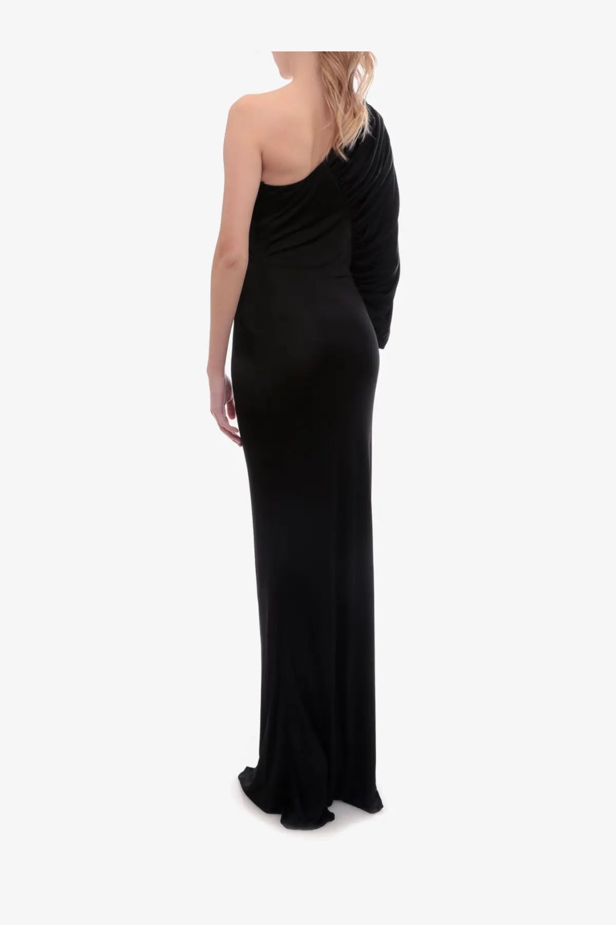Saint Laurent Women's Sustainable Viscose Dress Black