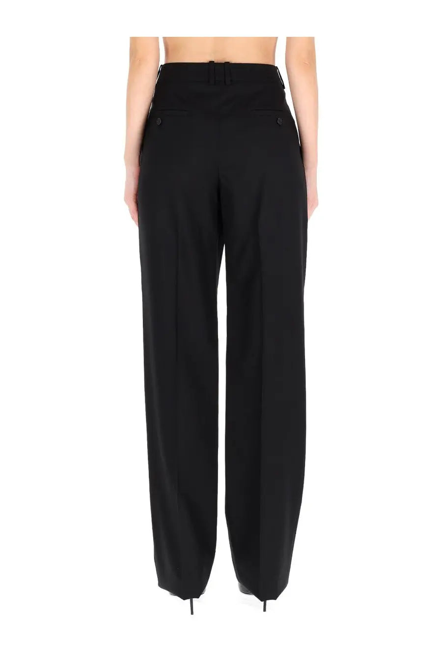 Saint Laurent Women's Tailored Pants Black, view 4