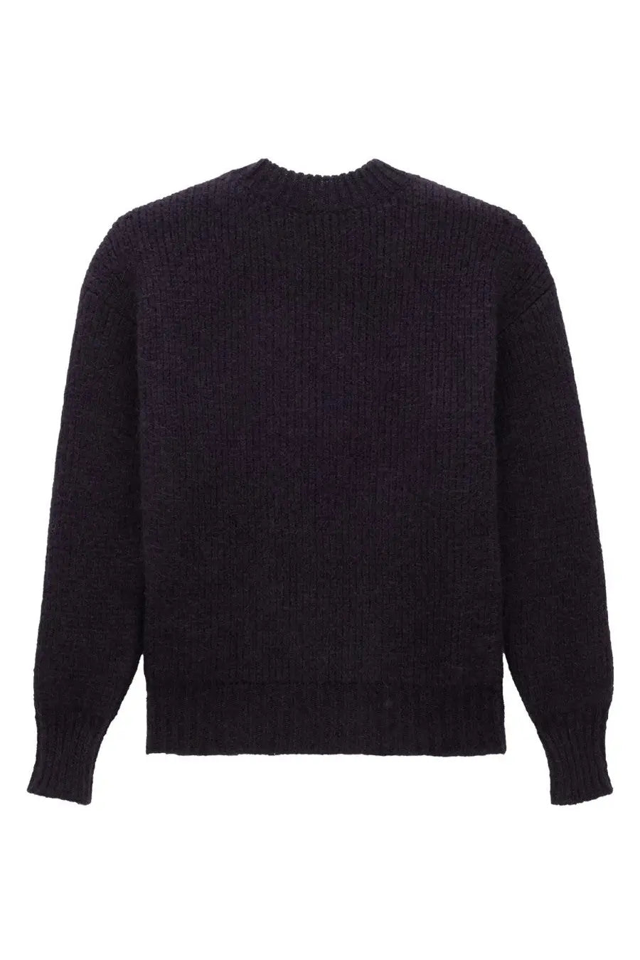 Saint Laurent Women's Thick Knit Pullover Blue, view 2