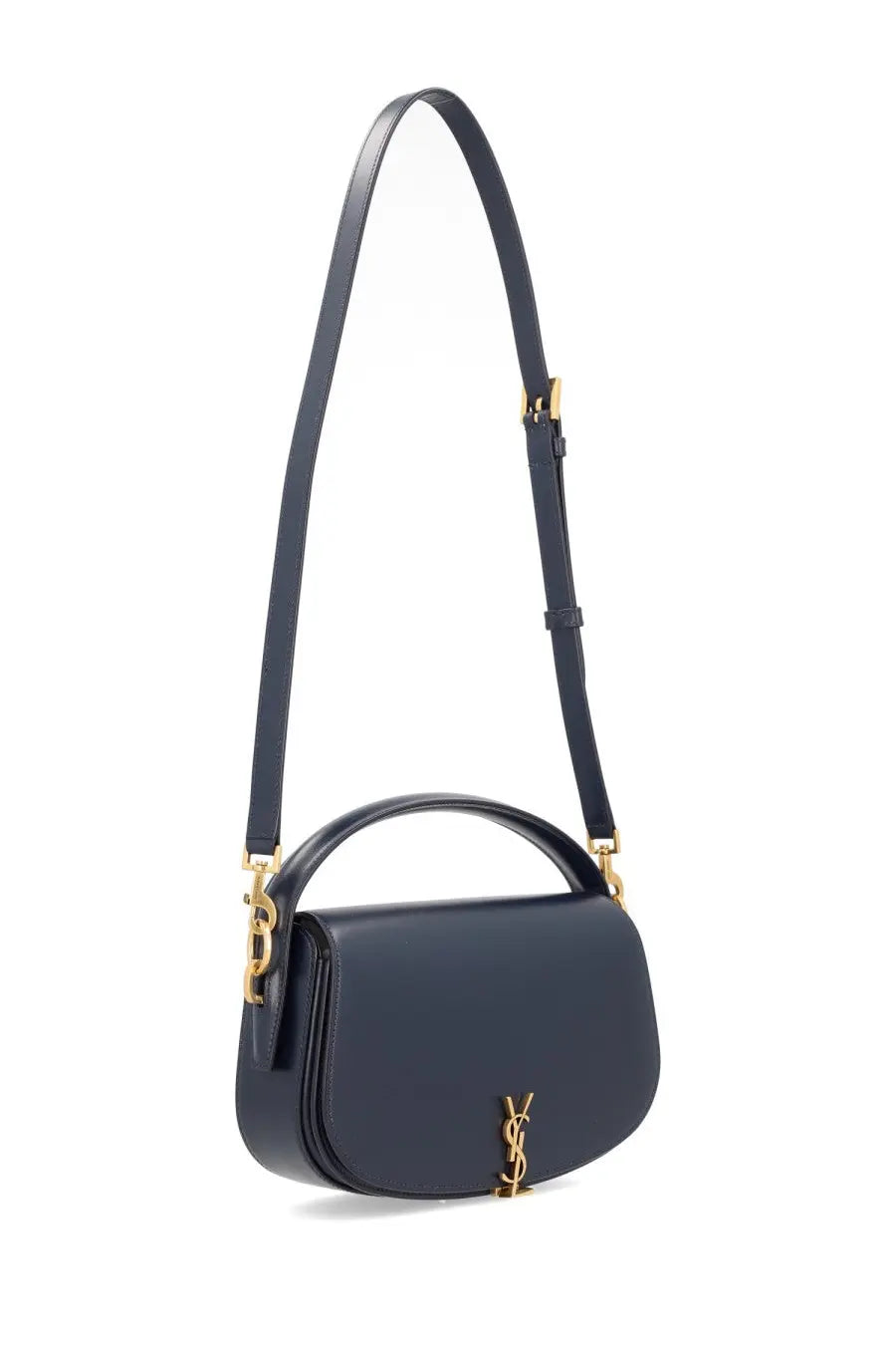 Saint Laurent Women's Voltaire Bag Blue, view 2
