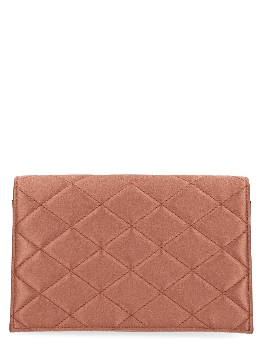 Saint Laurent Women's Wallet with Chain Paris Pink, view 2