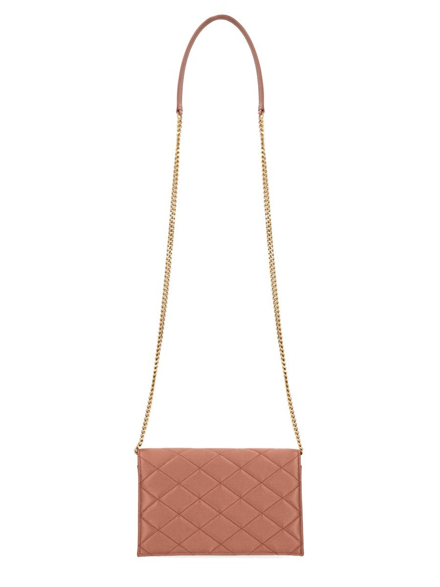 Saint Laurent Women's Wallet with Chain Paris Pink, view 5