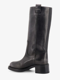Alohas Women's Sajan Leather Boots Black