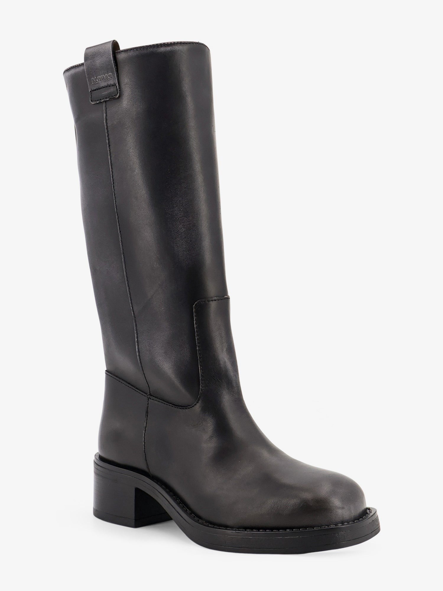 Alohas Women's Sajan Leather Boots Black