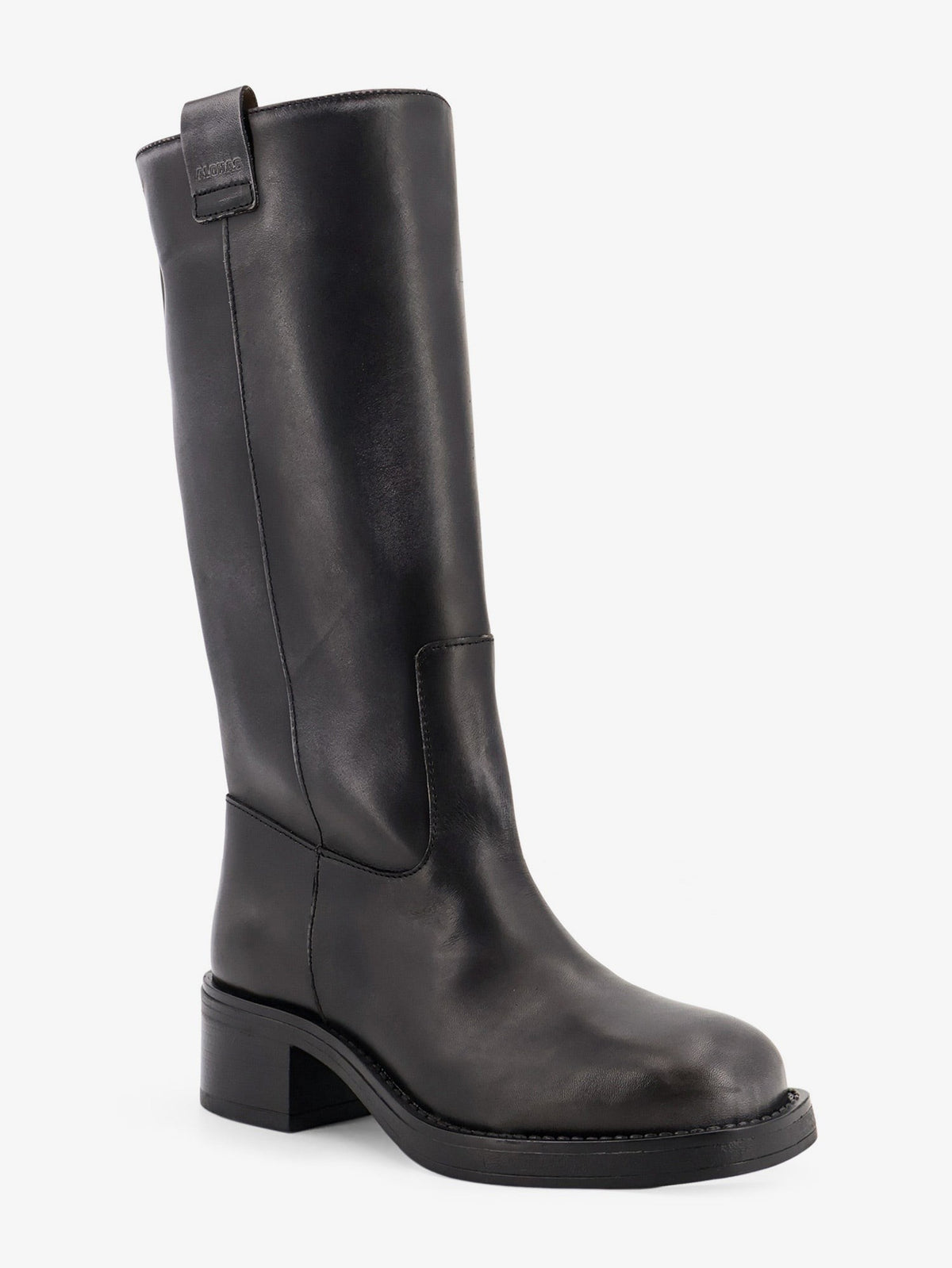 Alohas Women's Sajan Leather Boots Black, view 2