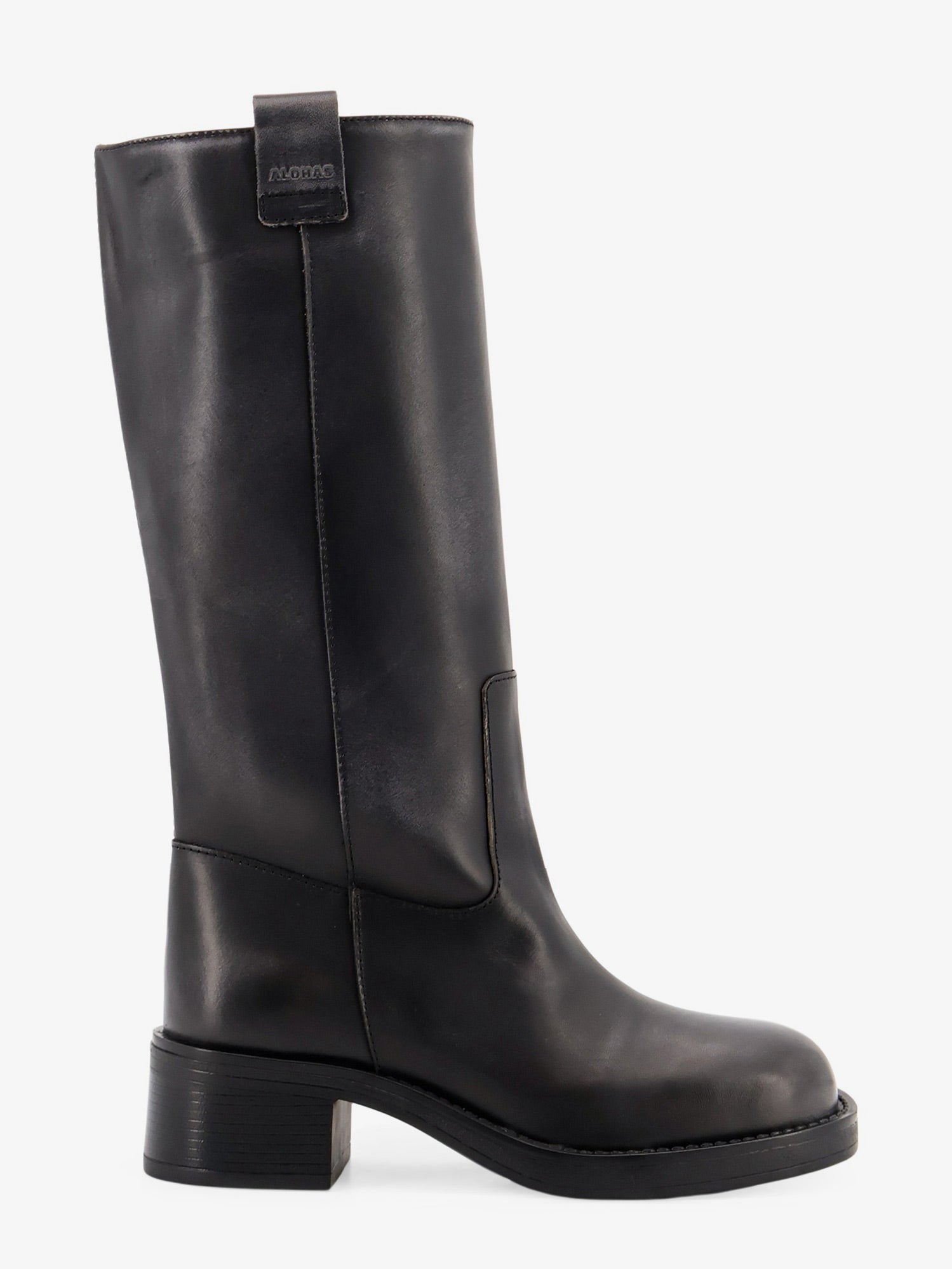 Alohas Women's Sajan Leather Boots Black