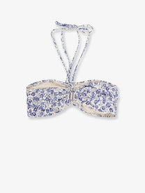ISABEL MARANT Women's Salma Bikini Top Blue