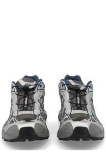 Salomon unisex XT Whisper sneaker silver with silver and gray xa 3 running shoes black laces and blue accents