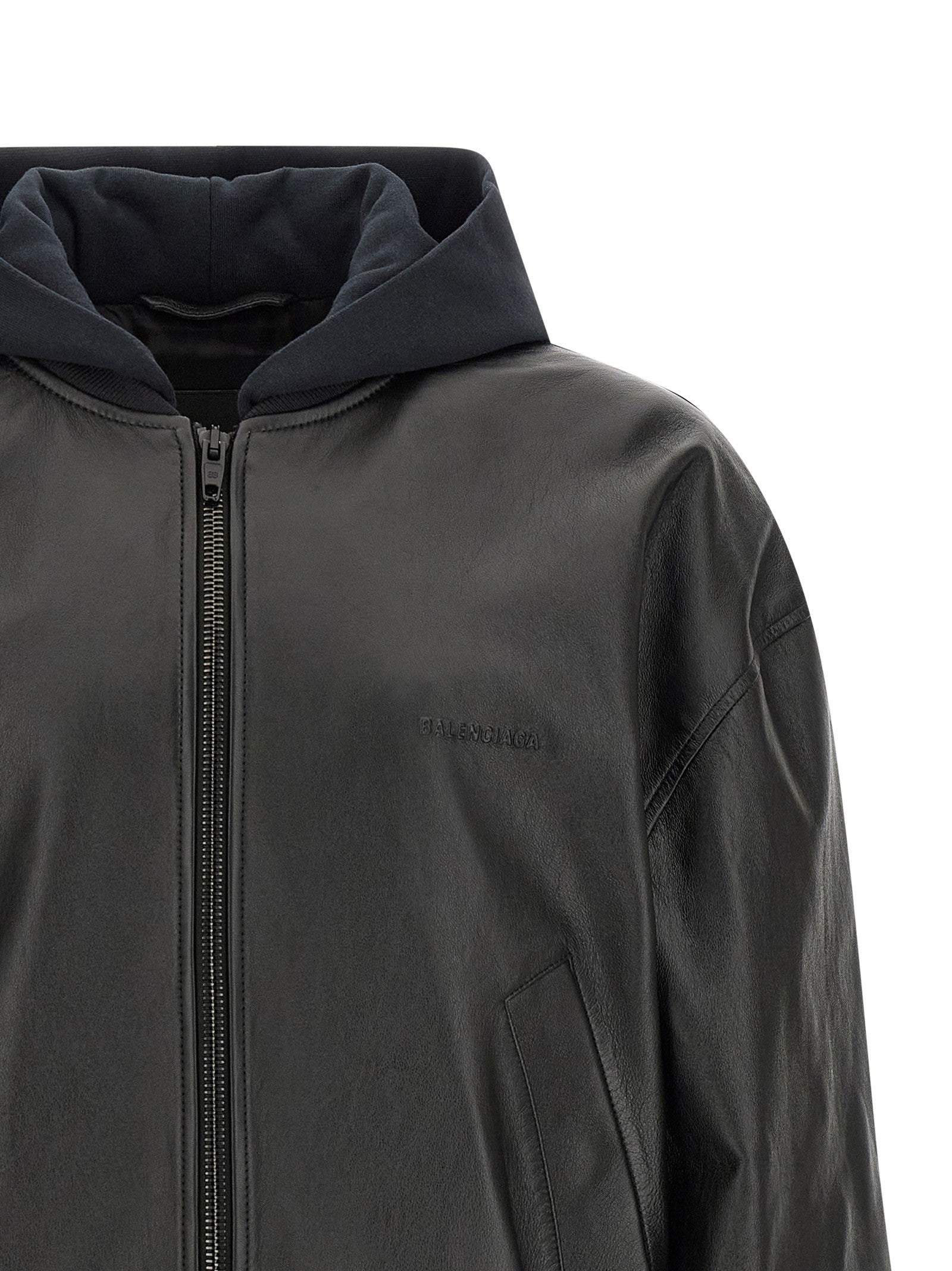 Balenciaga Salon De Couture Bomber Jacket Black