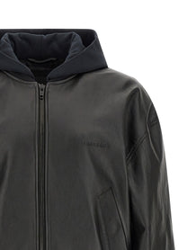 Balenciaga Salon De Couture Bomber Jacket Black