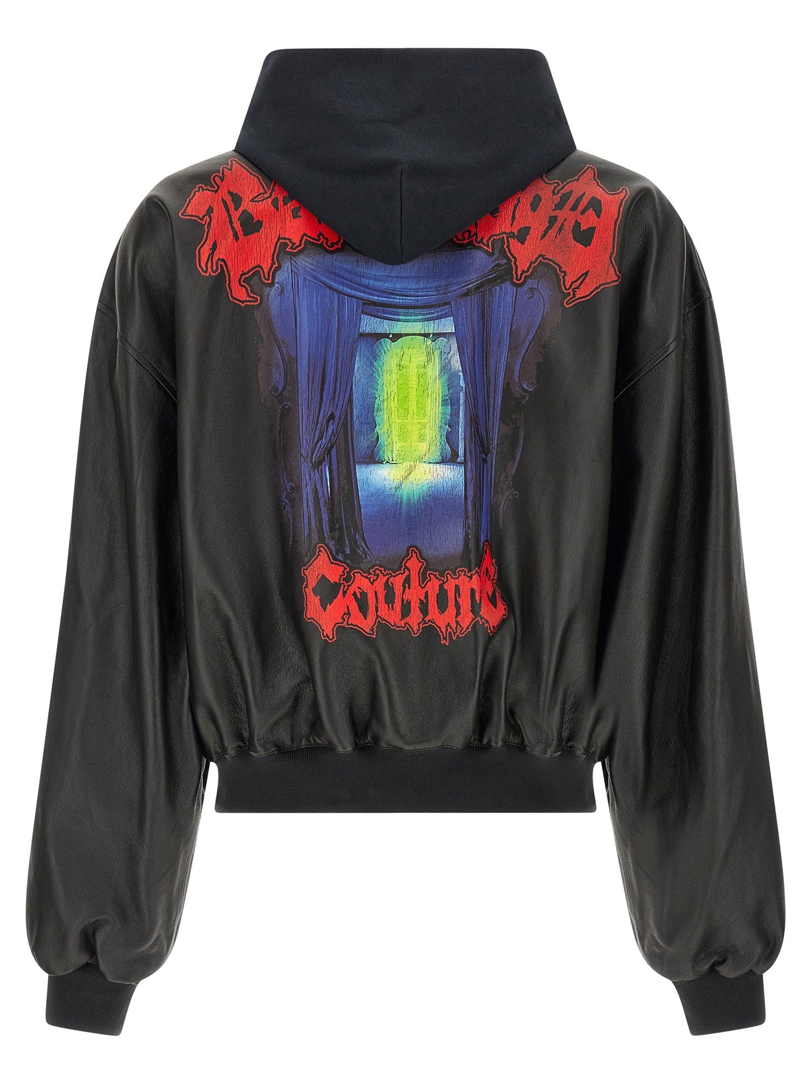 Balenciaga Salon De Couture Bomber Jacket Black