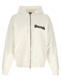 Balenciaga Salon De Couture Hoodie White