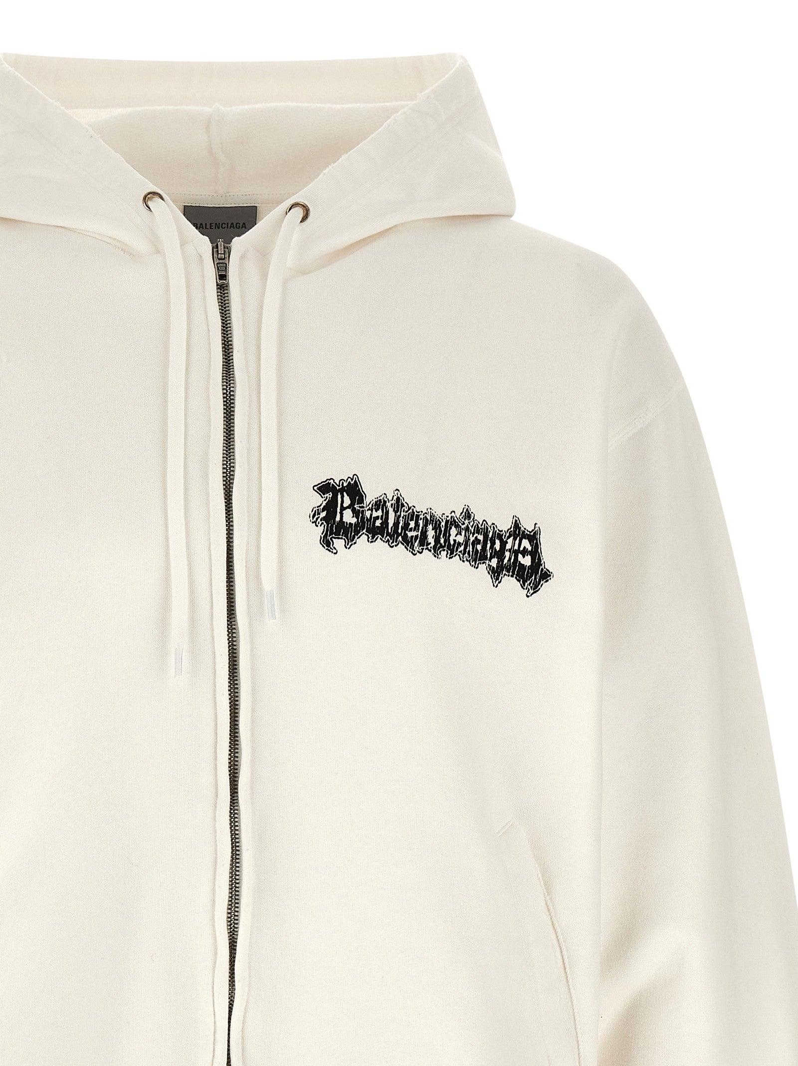 Balenciaga Salon De Couture Hoodie White
