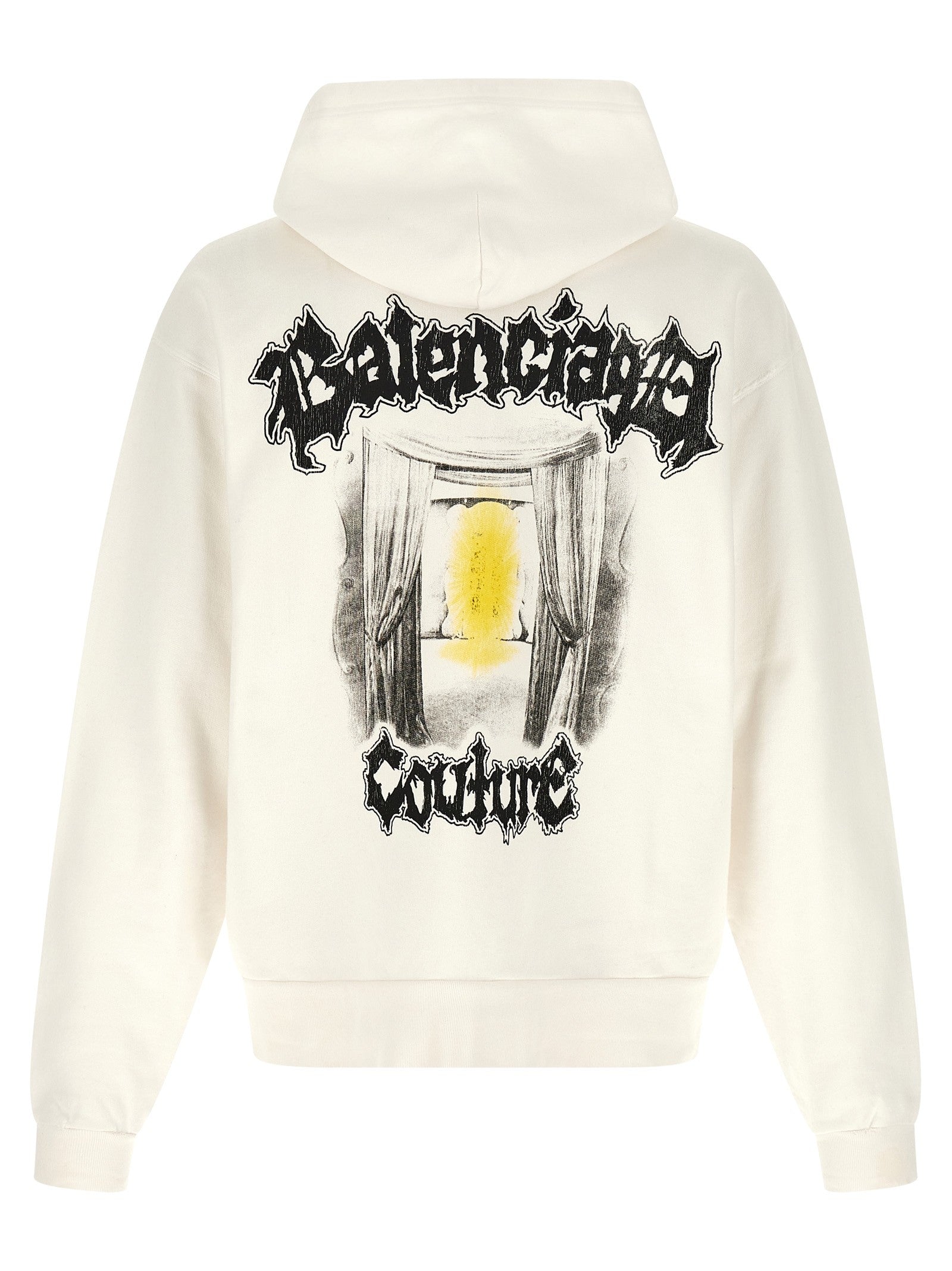 Balenciaga Salon De Couture Hoodie White