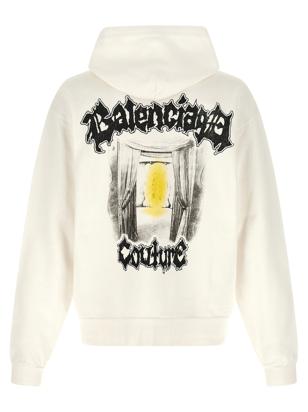 Balenciaga Salon De Couture Hoodie White, view 2