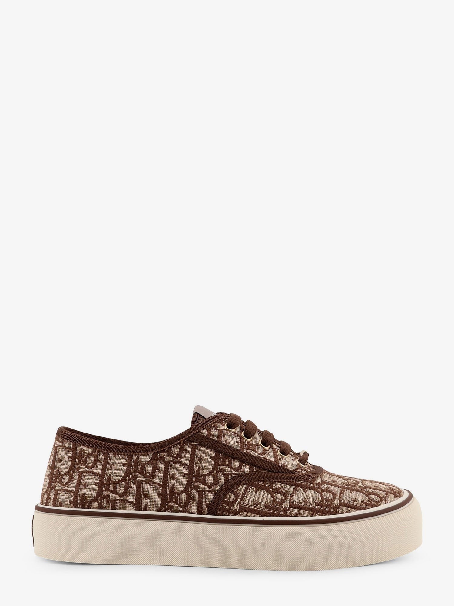 Dior Men's Saltwind Canvas Sneakers Beige Dior