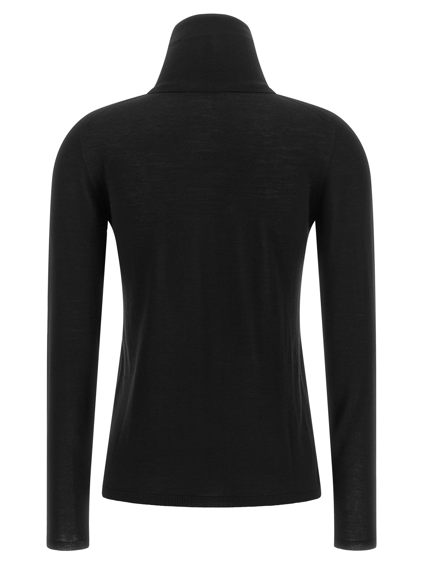 Max Mara Saluto High Neck Sweater Black