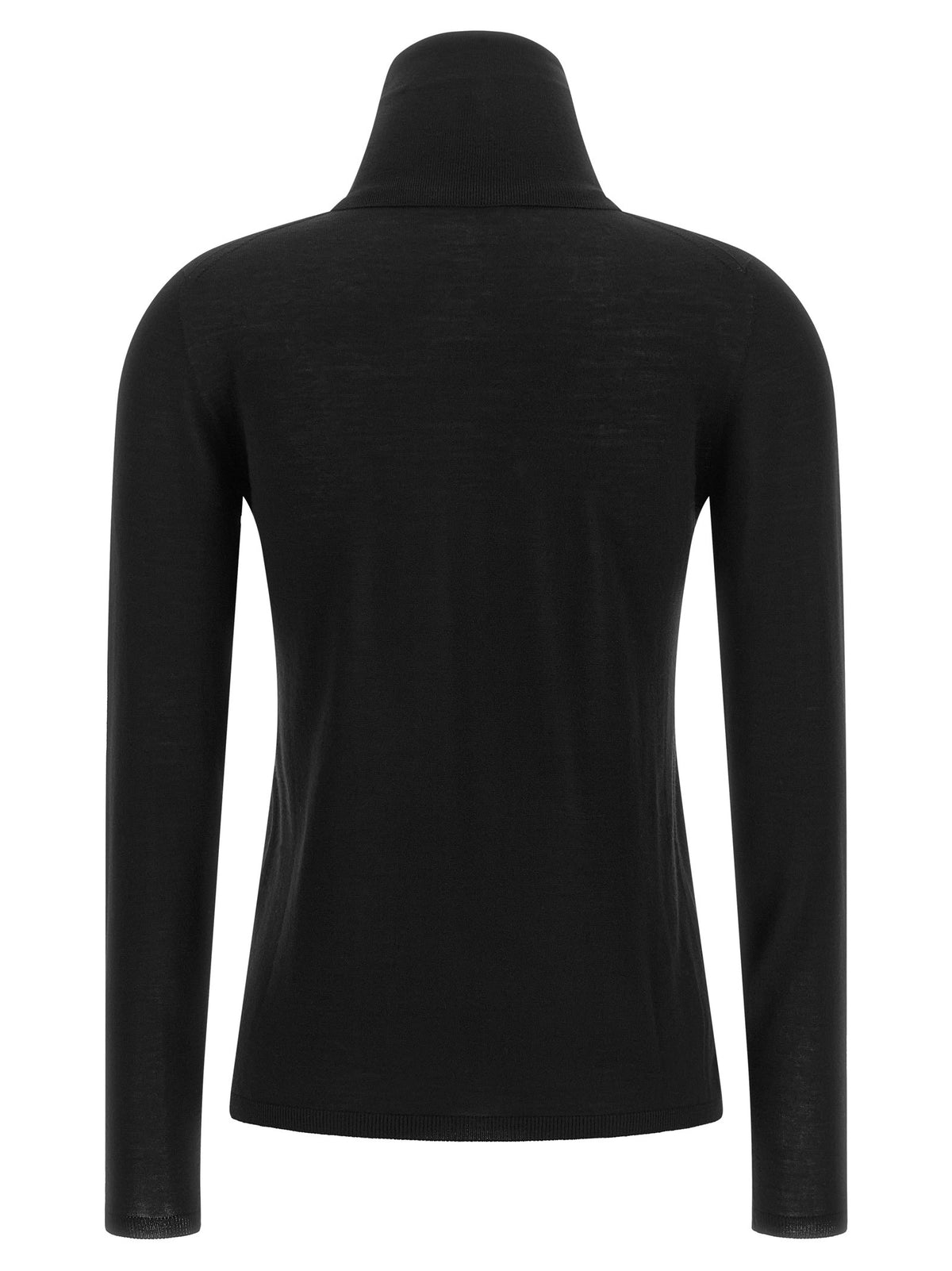 Max Mara Saluto High Neck Sweater Black, view 2