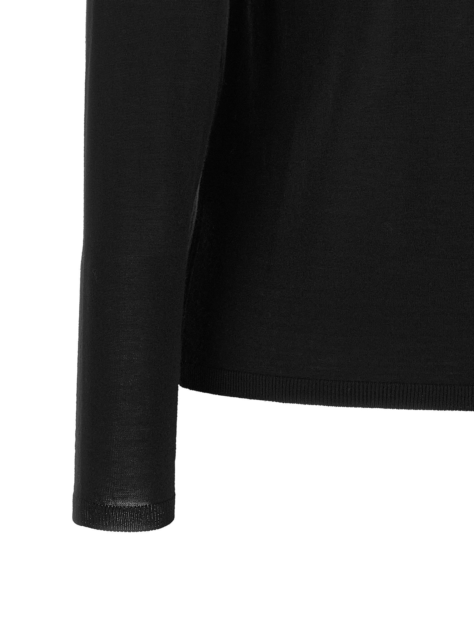 Max Mara Saluto High Neck Sweater Black