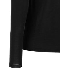 Max Mara Saluto High Neck Sweater Black