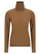 Max Mara Saluto Turtleneck Sweater Beige