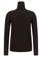 Max Mara Saluto Turtleneck Sweater Brown