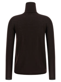 Max Mara Saluto Turtleneck Sweater Brown