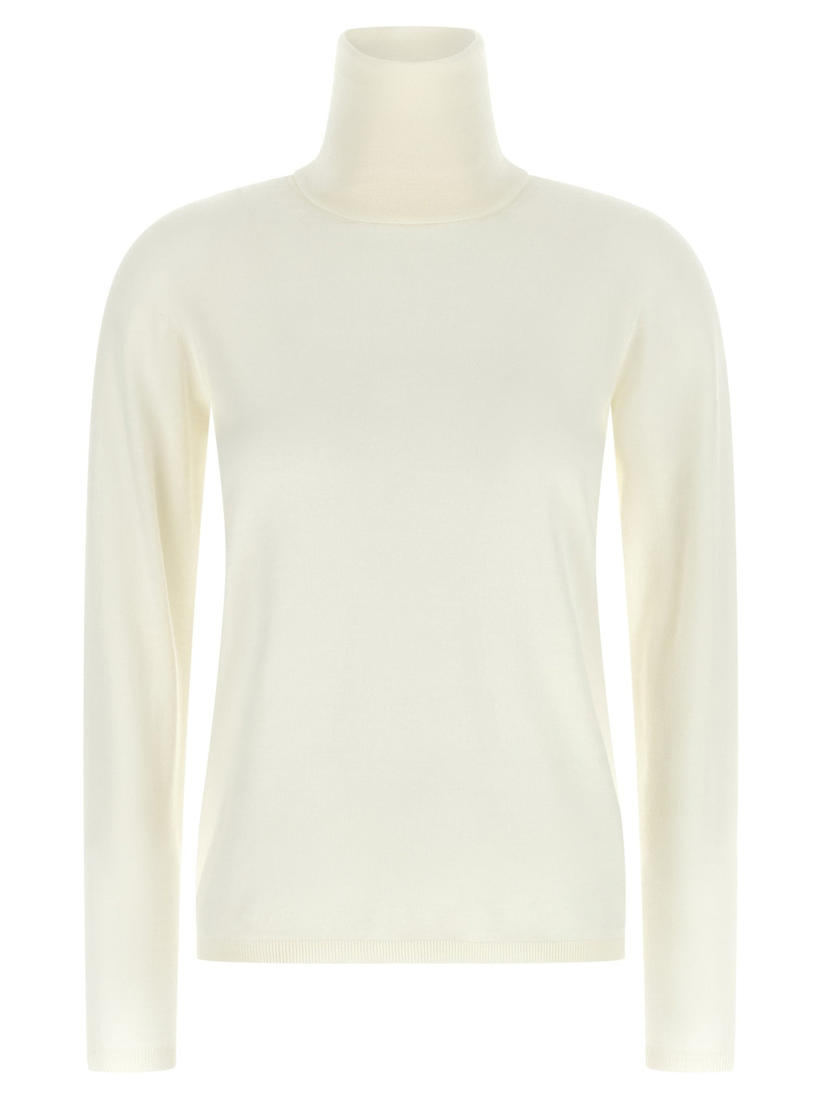 Max Mara Saluto Turtleneck Sweater White