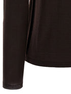 Max Mara Saluto Turtleneck Sweater Brown