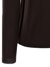 Max Mara Saluto Turtleneck Sweater Brown