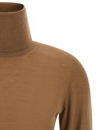 Max Mara Saluto Turtleneck Sweater Beige